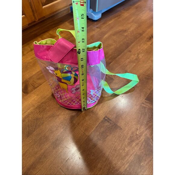 Disney Winnie the Pooh clear beach bag/leisure bag backpack vintage style - Picture 6 of 6
